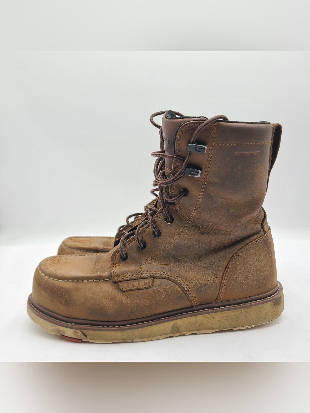 B43 BRUNT The Marin 8" Waterproof (Comp Toe) Work Boot Size 9.5